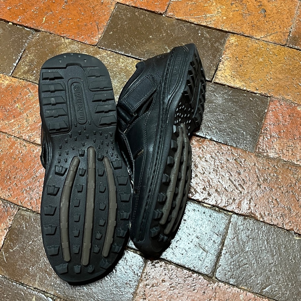 MEN 7W SHOES-FISHERMAN SANDALS Timberland black Altamont 1001 - Picture 4 of 6